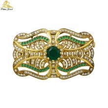 Gümüş Otantik Broş